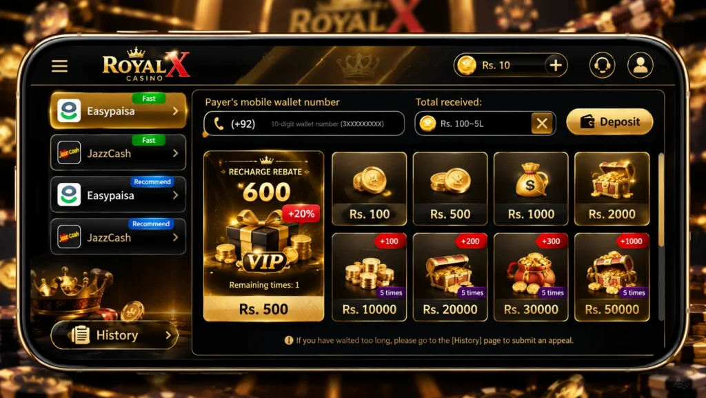 royal x casino