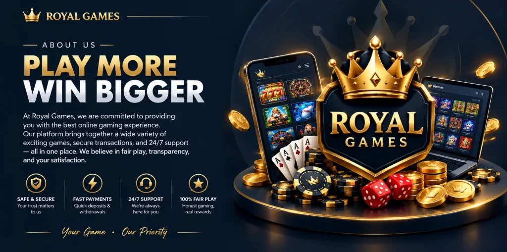 about us for royal x casino